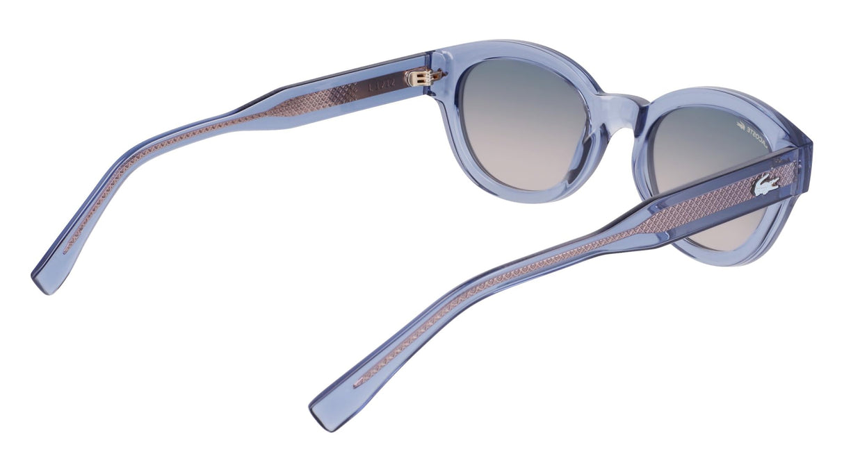 Lacoste Gafas de Sol L6024S 400 AZURE 52/22/145 Mujer