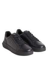 Calvin Klein Sneaker con Suela Cupsole Hombre Chunky Low Calzado, Negro (Triple Black), 43 EU