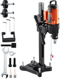VEVOR Taladro de Diamante Diámetro Máximo de 26 cm Máquina Perforadora de Diamante Profundidad de 60 cm Taladradora Diamantina Húmeda 2500 W 750 rpm para Agujeros Construcción de Hormigón Armado
