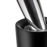 Alessi MP1562 Giant - Molinillo de pimienta de madera, color negro