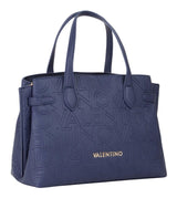 Valentino Pansy Shopping Bag Blu