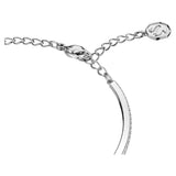 Swarovski Brazalete Millenia para Mujer, con Circonita Azul de Talla Octogonal, Cristales Blancos, en Baño de Rodio, Colección Swarovski Millenia