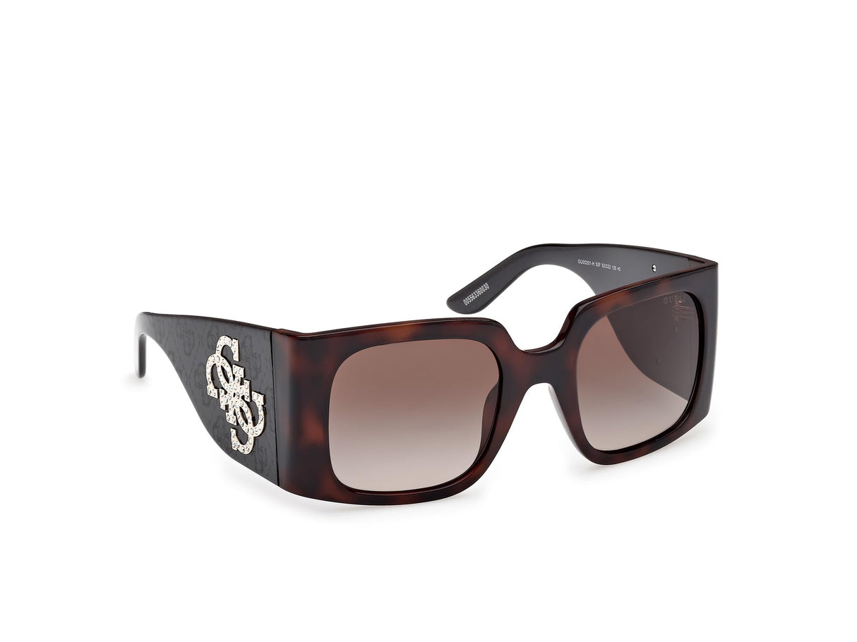 Guess Gafas de Sol GU00201-H 52F dark havana 53/23/135 Mujer