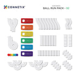 CONNETIX Azulejos Magnéticos Pack Circuito de Bolas Arcoíris, 92 Piezas