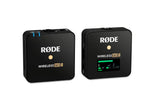 RØDE Wireless GO II Single Ultra-compact Dual-channel System with a Built-in Microphone, On-board Recording for Filmmaking, Interviews and Content Creation (Single Set)
