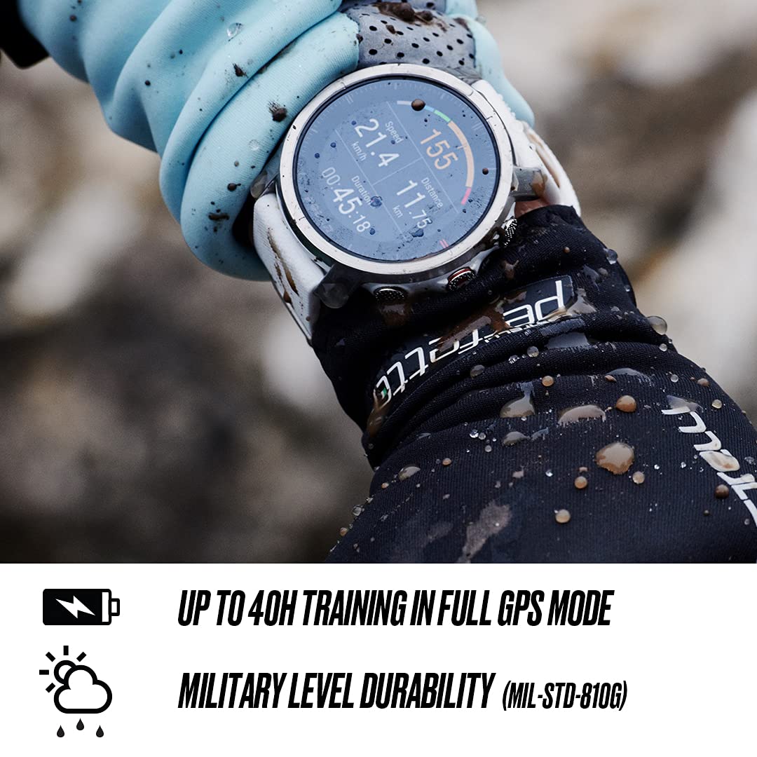 Polar Grit X - Outdoor Multisport Watch con GPS con Brújula, Altímetro y Durabilidad de Nivel Militar para Practicar Trail Running, Mountain Bike, Ciclismo - Batería de Larga Duración