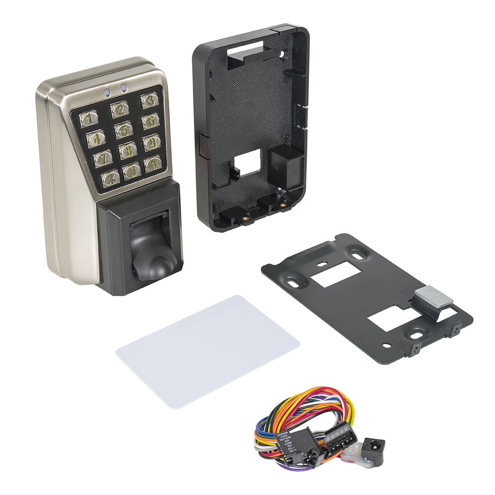 Sistema de Control de Acceso biométrico PNI Finger 300 con contraseña, Lector de Huellas Dactilares y Tarjeta electromagnética