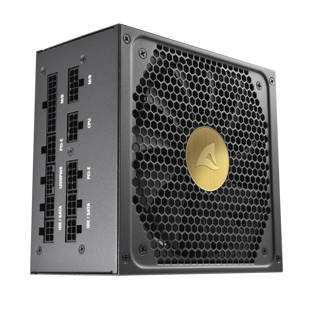 Sharkoon Rebel P30 Gold, 850 W, ATX 3.0, Totalmente Modular