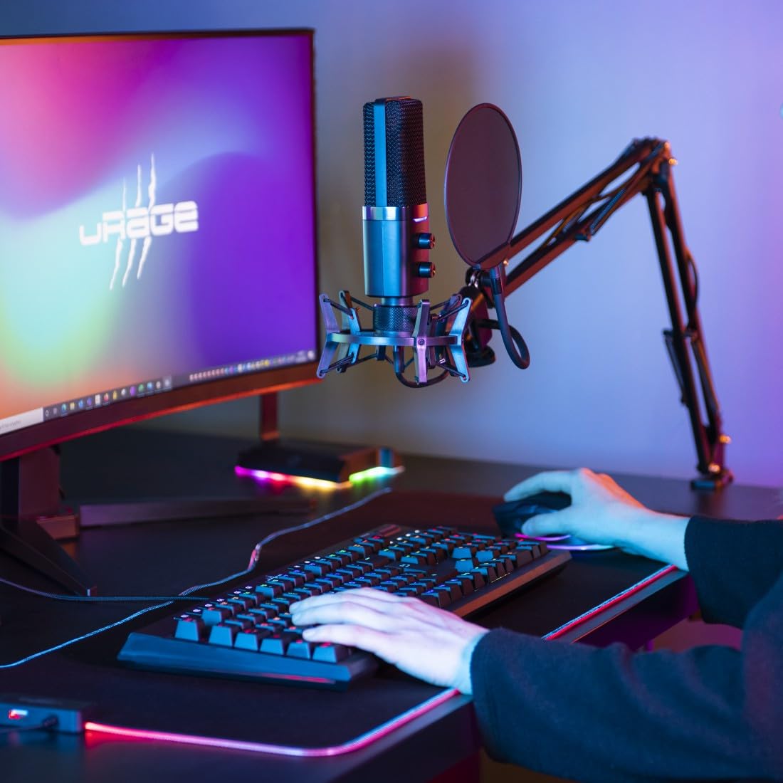 uRage - Micrófono de Streaming Stream 900 HD Studio