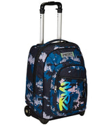 Seven Trolley Fijo, GreenScreen, Azul, 2 en 1, Doble Uso, Trolley y Mochila, Mochila Escolar de Viaje, niño niño, Turquesa, Talla única, Escolar