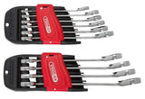 KS Tools 503.5950 Llave combinada de carraca DUO GEARplus® con función de carraca en la llave fija, conmutable, 10 pzs