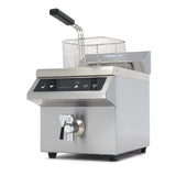 Maxima Freidora - 8L - 1 Cesta - Inducción - con Grifo de Vaciado