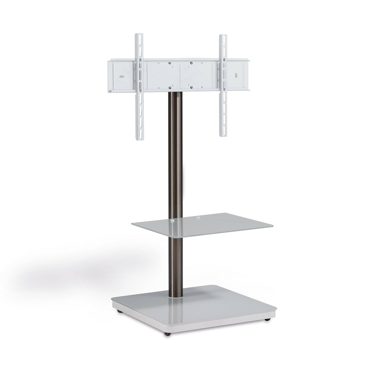 Puremounts PM-204 65" Portable flat panel floor stand Blanco - Soporte de pie para pantalla plana (Blanco, Portable flat panel floor stand, 165,1 cm (65"), 30 kg, 200 x 200 mm, 600 x 400 mm)
