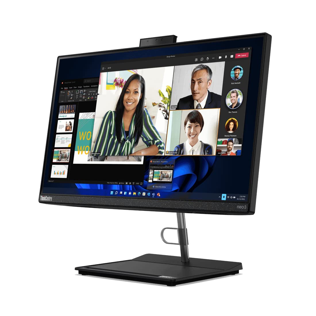 Lenovo ThinkCentre Neo30a Gen4 23,8" i3-1215U 8GB 256SSD DG W11P