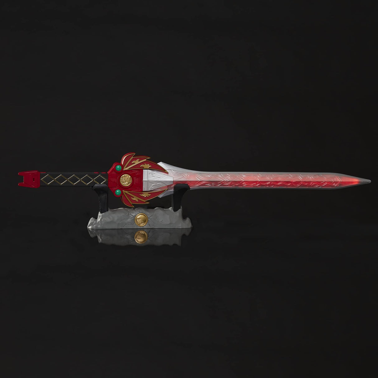 Power Rangers - Lightning Collection - Espada de Poder de Mighty Morphin Ranger Rojo - Artículo Premium Coleccionable para Juego de rol o Cosplay - Jason MMPR