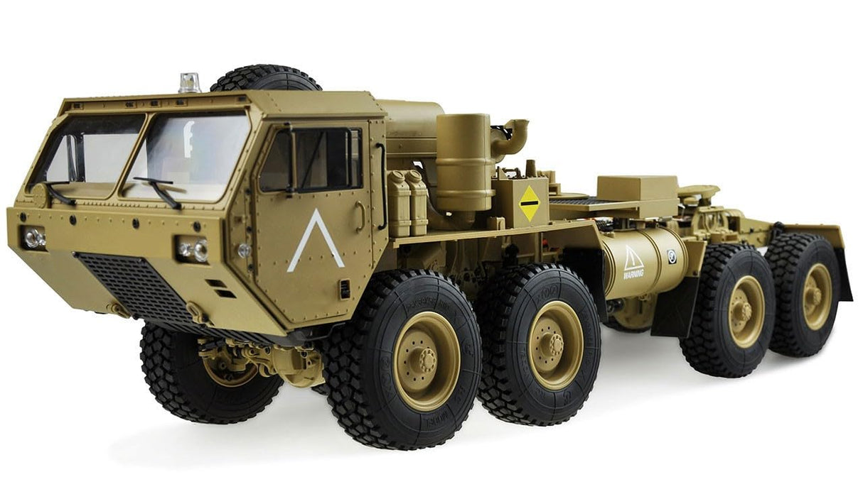 Amewi- U.S. Camión Militar V2 8 x 8 1:12 Tractor Color Arena Lkw Estampado (22436)