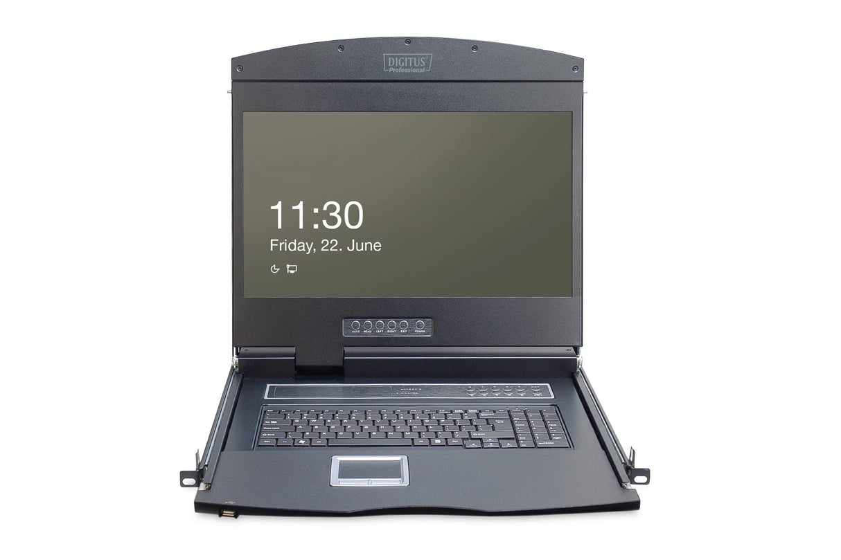 Digitus DS-72211 - Consola de rack (48,3 cm (19"), 1366 x 768 Pixeles, 1000:1, TFT, 16,78 millones de colores, Italiano)
