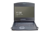 Digitus DS-72211 - Consola de rack (48,3 cm (19"), 1366 x 768 Pixeles, 1000:1, TFT, 16,78 millones de colores, Italiano)