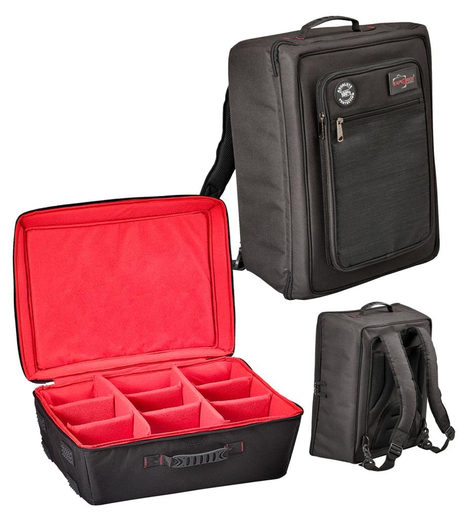 Explorer Cases 5326.BPHB - Maletín con Mochila con separadores para Equipo fotográfico, Multicolor, Clásico