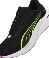 PUMA Electrify Nitro 4 WN, Zapatillas para Correr de Carretera Mujer, Black-Yellow Alert, 37.5 EU