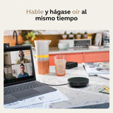 Jabra Speak2 40 Altavoz Portátil, 4 Micrófonos, Cancelación de Ruido, 50 mm de Alto Alcance, Audio de Banda Ancha y Conexiones USB-A y USB-C, Certificado para MS Teams, Gris Oscuro