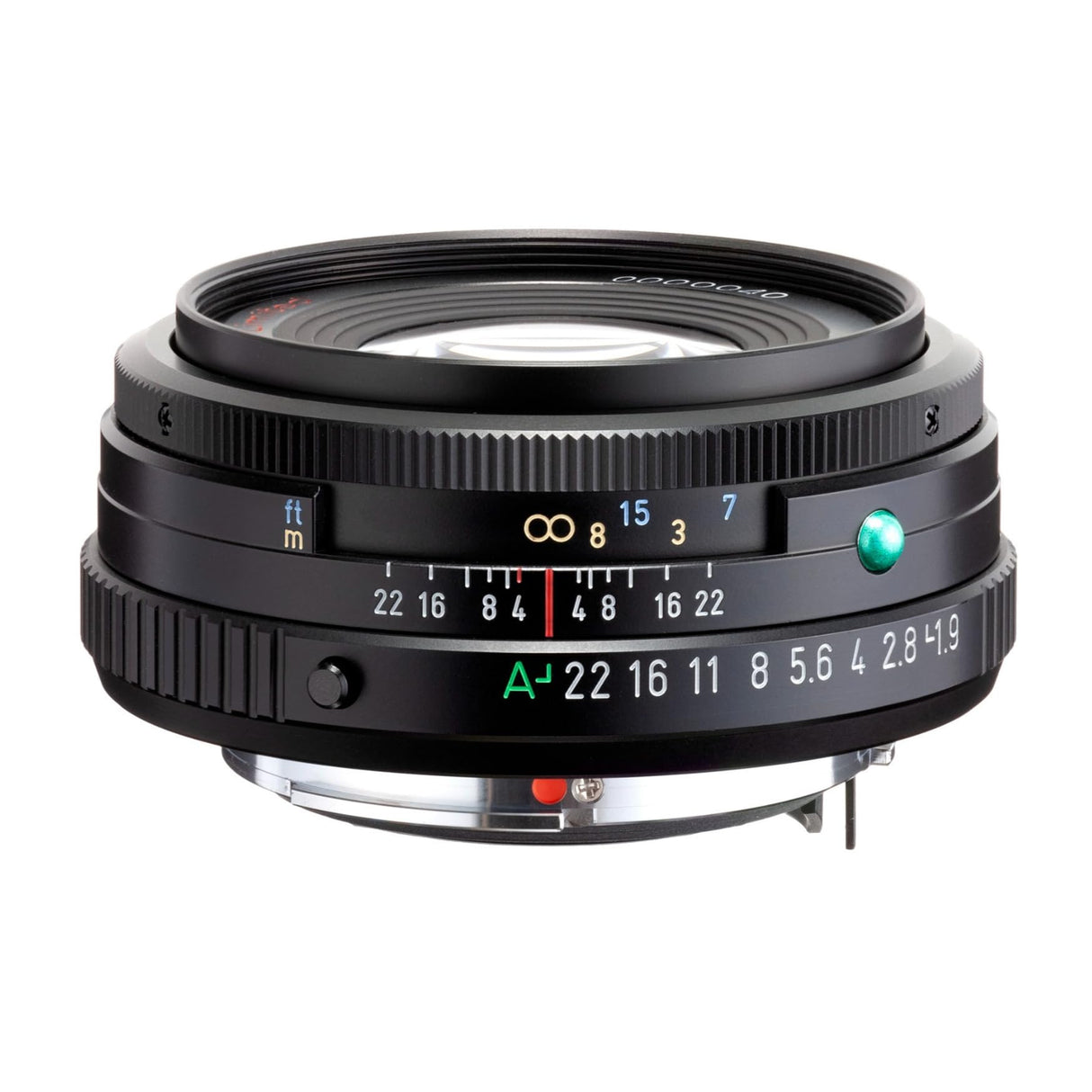 Pentax PENTAX-FA 43mmF1.9 Limited - Objetivo Gran Angular con Revestimiento HD para Sistema Pentax K con Sensor de 35 mm, 20140, Color Negro