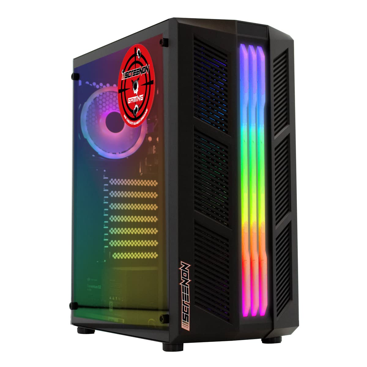 ScreenOn - PC Gaming Ryzen 5 5600G • Radeon Vega 7 2Gb grafische kaart • 16Gb RAM DDR4 3200mhz • 1000GB m.2 • Windows 11 Pro • WiFi 300mbps • Gamer-pc