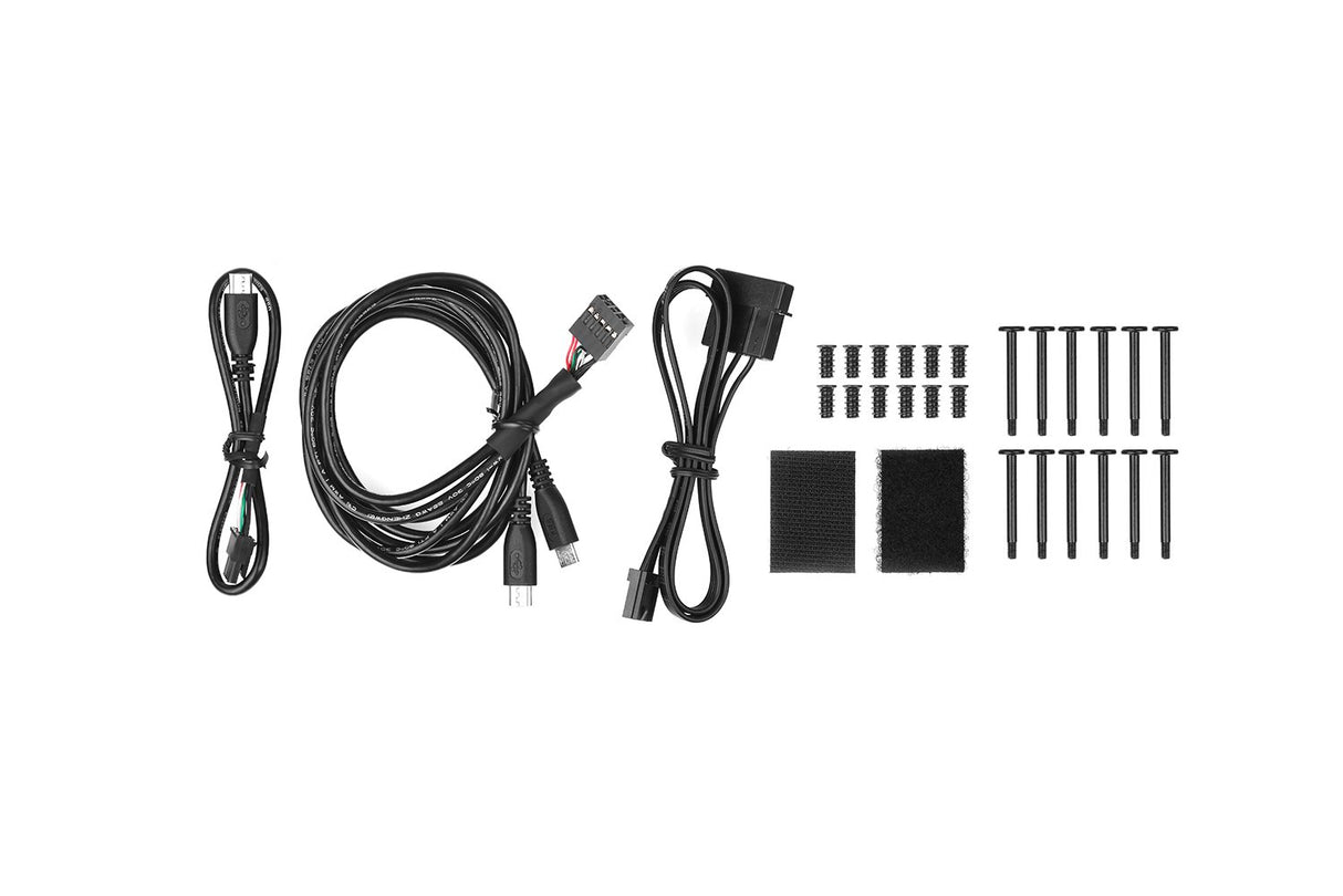 Thermaltake Riing Plus 12 RGB - Kit de ventilación, Color Negro