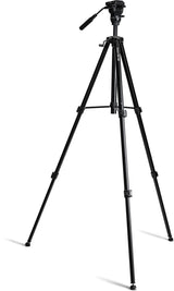 Leica Tri 105 - Trípode de Aluminio con Ajuste de Altura Sencillo y Cabezal de trípode Giratorio (para Todos los Metros láser Leica DISTO y para alineación de taludes con Leica Lino)