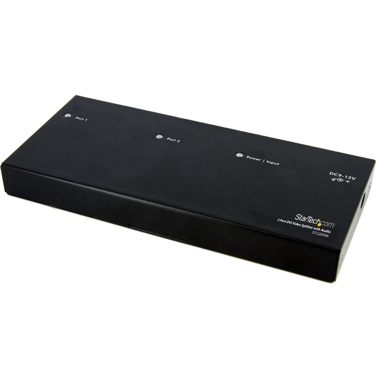 StarTech.com ST122DVIA - Duplicador de Video DVI y Audio de 2 Puertos (3 x Hembra DVI-D, 3 x Mini-Jack)