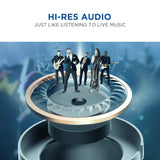 1MORE Triple-Driver HiFi Auriculares In-ear Hi-Res Audio con Cable Integrado de Control Remoto y Micrófono para iPhone y Android Teléfono móviles,E1001 Oro