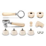 Kit de mejora LELIT blanco - Para cafetera blanca Pl162T - PLA2204 - Madera de arce