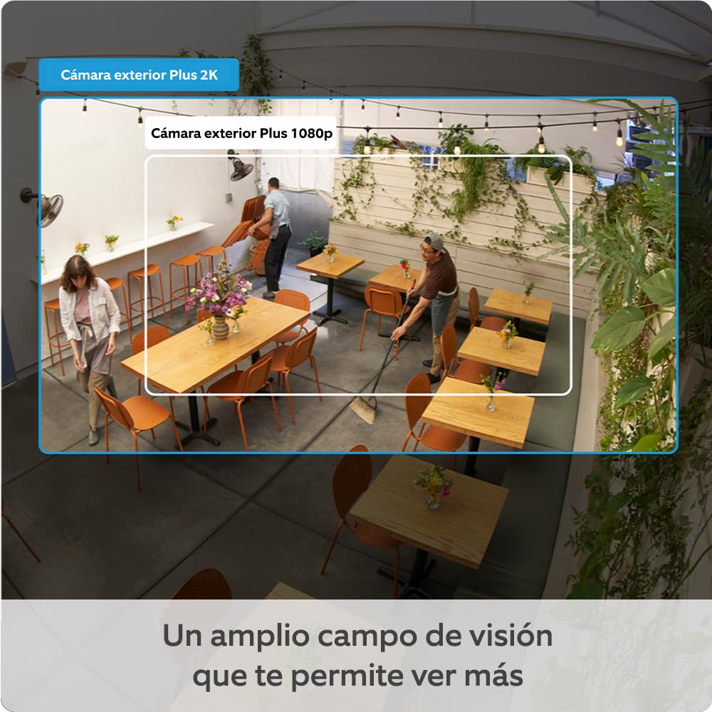 Ring | Nueva Cámara exterior Plus Power-Over-Ethernet (Outdoor Camera Plus) | Vídeo 2K de gran angular | Alimentación constante | 30 días de prueba gratuita del plan de Ring Home