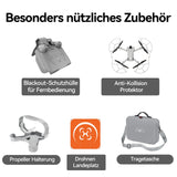 DJI Mini 3 Bundle - Mini-caméra-drone léger et pliable avec vidéo 4K HDR, 38 min de vol, véritables prises de vue verticales et fonctions intelligentes, C0,Avec tablier (Mini 3 (DJI RC)(C0))