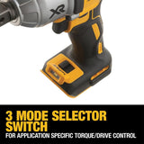 DEWALT DCF897NT-XJ - Llave Impacto sin escobillas XR 18V 3/4" sin cargador/batería