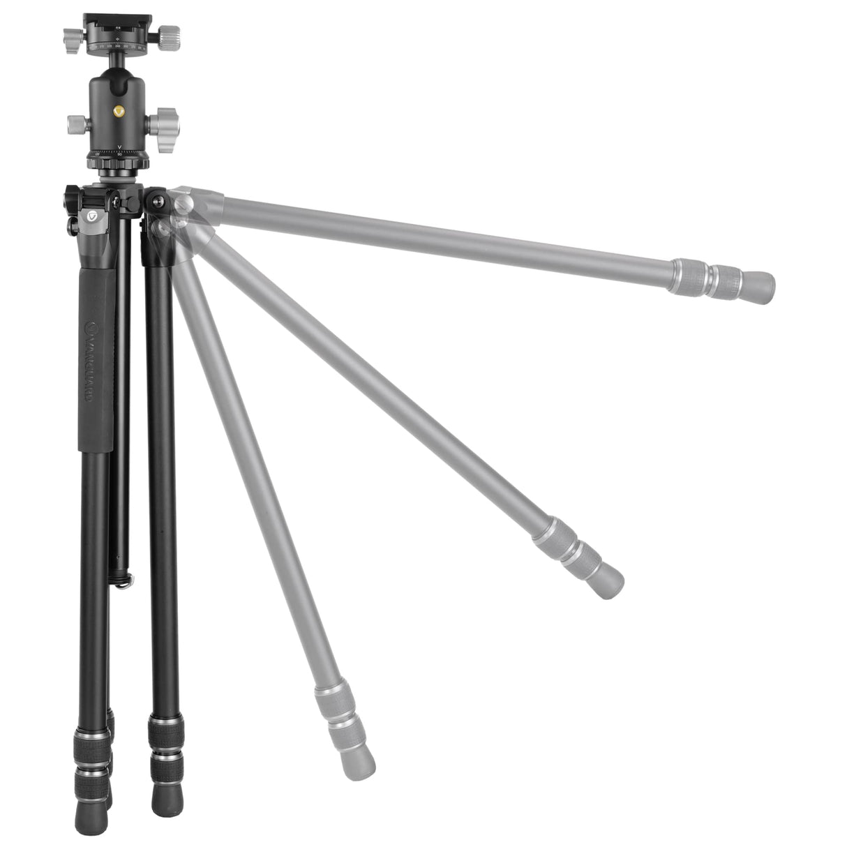 Vanguard Veo 3 303AB - Trípode Estable de Aluminio con rótula de Bola 2 Ejes