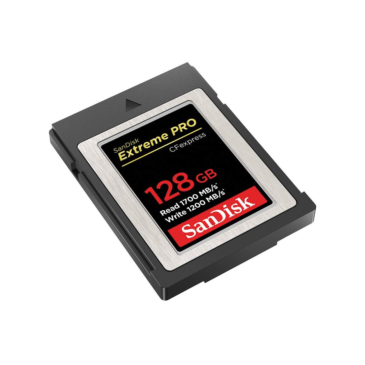 SanDisk Extreme PRO 128GB CF Express Card Type B, up to 1700MB/s, for RAW 4K video, Black