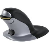 Fellowes 9894701 - Ratón (Ambidextrous, Diseño Vertical, RF Wireless, 1200 dpi, 230 g, Black,Grey)