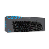 Logitech G512 Teclado para Juegos, Negro, Versión del Reino Unido