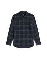 G-STAR Bristum 2.0 Slim Shirt Camiseta, India Ink Toby Check D23553-d748-h520, M Hombres