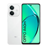 OPPO A40m - Smartphone Libre, 16GB(8GB+8GB) 256GB, Pantalla HD+ LCD 6.7", Cámara 50+2+8 MP, Android, Batería 5100mAh, Carga Rápida 45W - Blanco