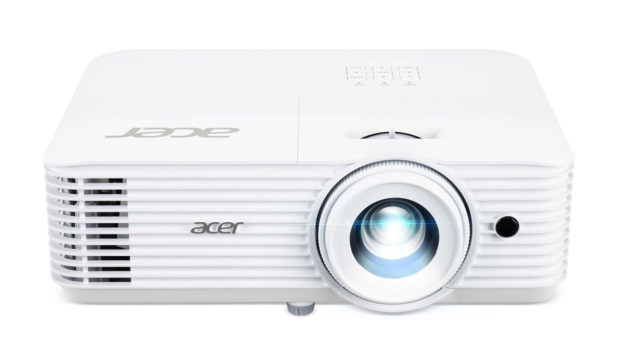 Acer H6546Ki - Proyector DLP (1080p Full HD (1920 x 1080 píxeles), 5.200 lúmenes ANSI, Contraste 10.000:1, 3D, Keystone, 1 Altavoz de 3 W, 2 HDMI 1.4a (HDCP), Conector de Audio, Color Blanco