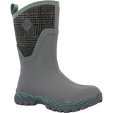 Muck Boots Arctic Sport II Mid, Botas Impermeables con Forro cálido para Mujer, Gris, 38.5 EU