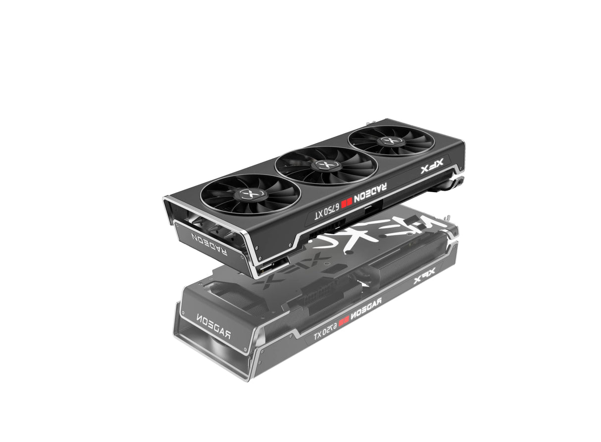 XFX Speedster MERC319 Radeon RX 6750XT Black Gaming Tarjeta gráfica con 12GB GDDR6 HDMI 3xDP, AMD RDNA™ 2 (RX-675XYTBDP)