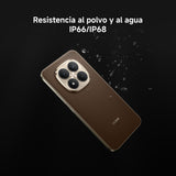 XIAOMI REDMI Note 15 Pro+ 5G - Smartphone de 8+256GB, Pantalla AMOLED 6,83" 1.5K AMOLED, Snapdragon 7s Gen 4, cámara de 200 MP, Hypercharge 100W, Cargador no Incluido, café Moca (Versión ES)
