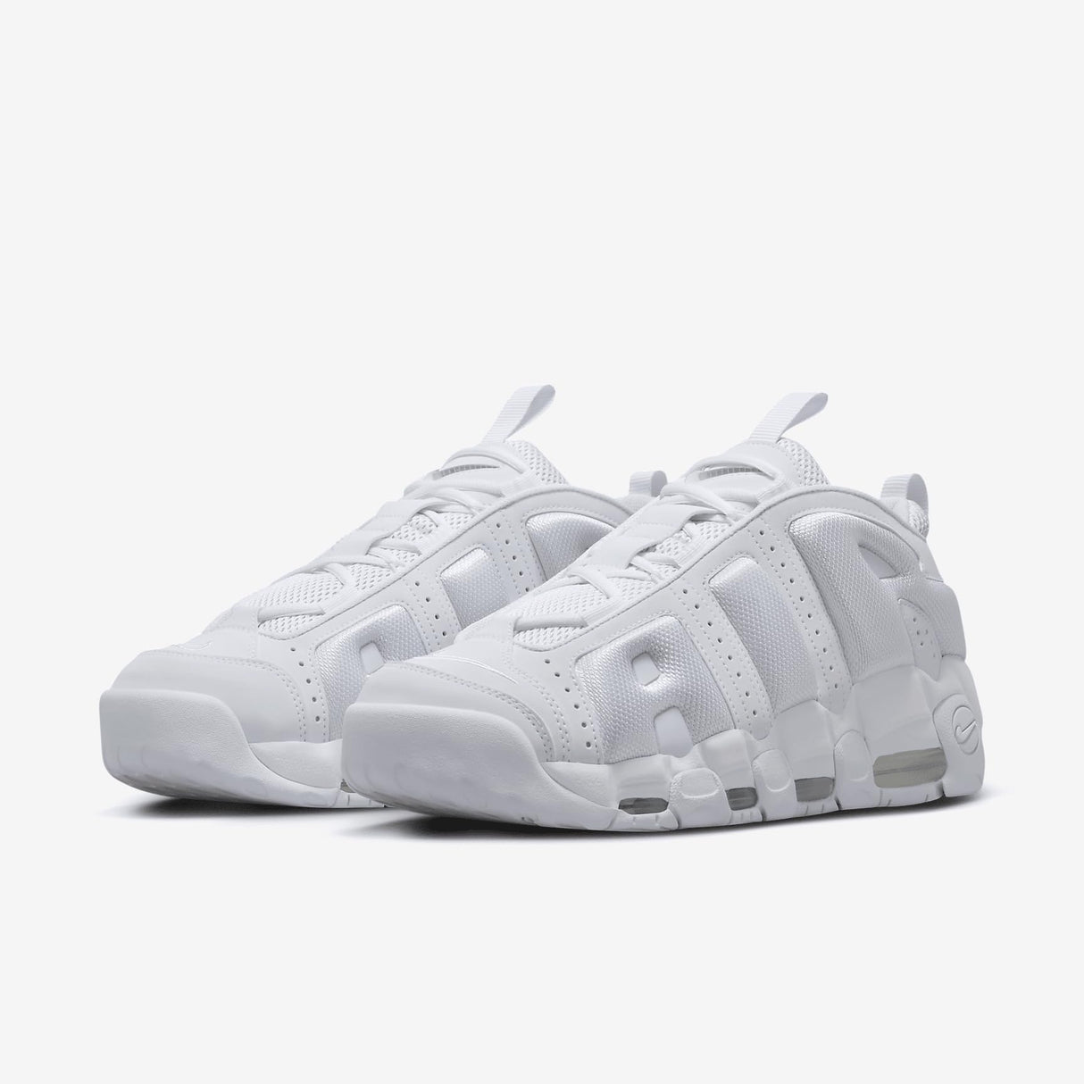 Nike Air More Uptempo Low, Sneaker Hombre, White, 43 EU