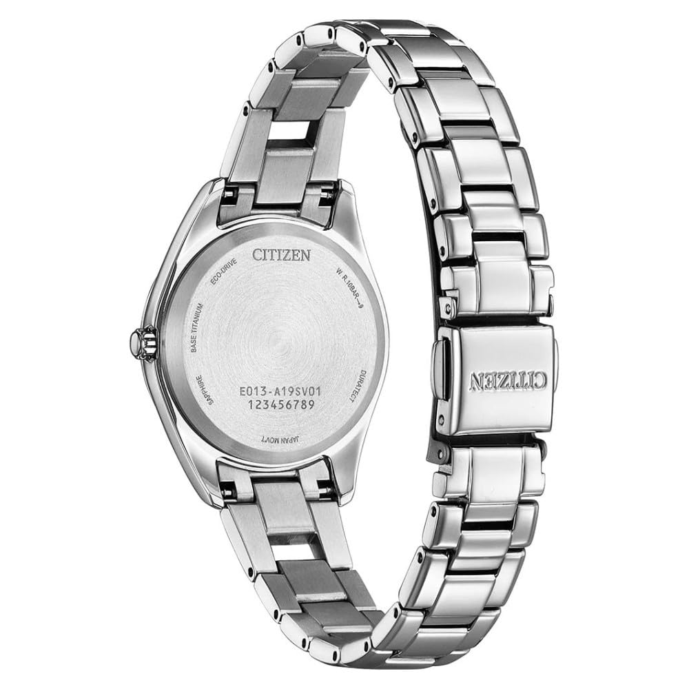 CITIZEN Reloj Analógico para Mujeres de con Correa en Titanio EW2601-81M