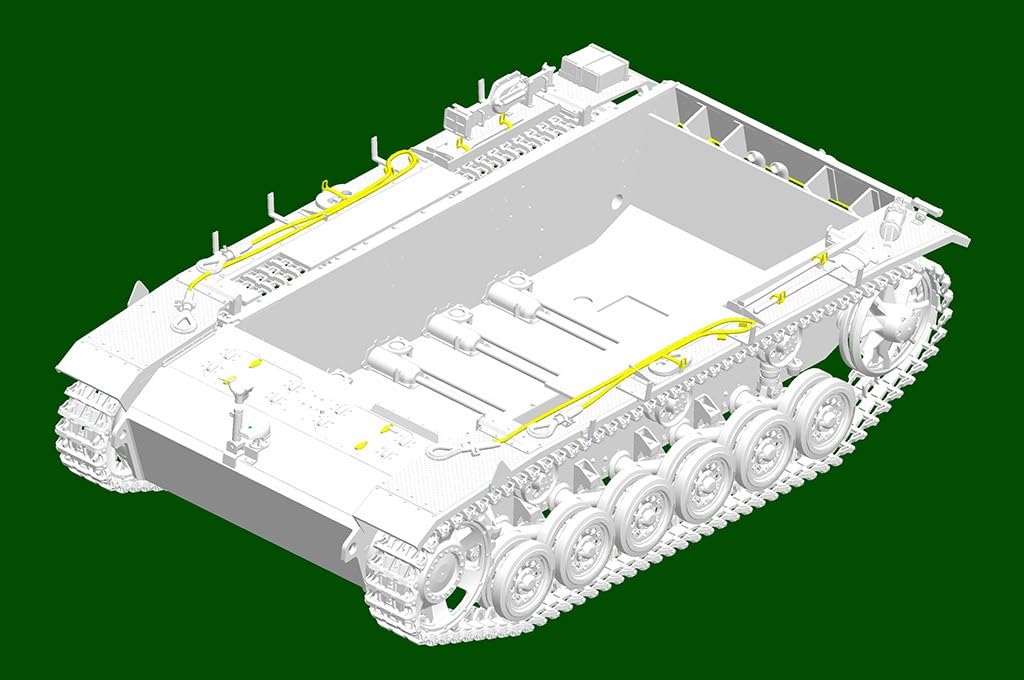 Trumpeter 00947 - Stug.III Ausf.G Late Production (2 en 1) - Escala 1/16 - Caja de montaje de plástico