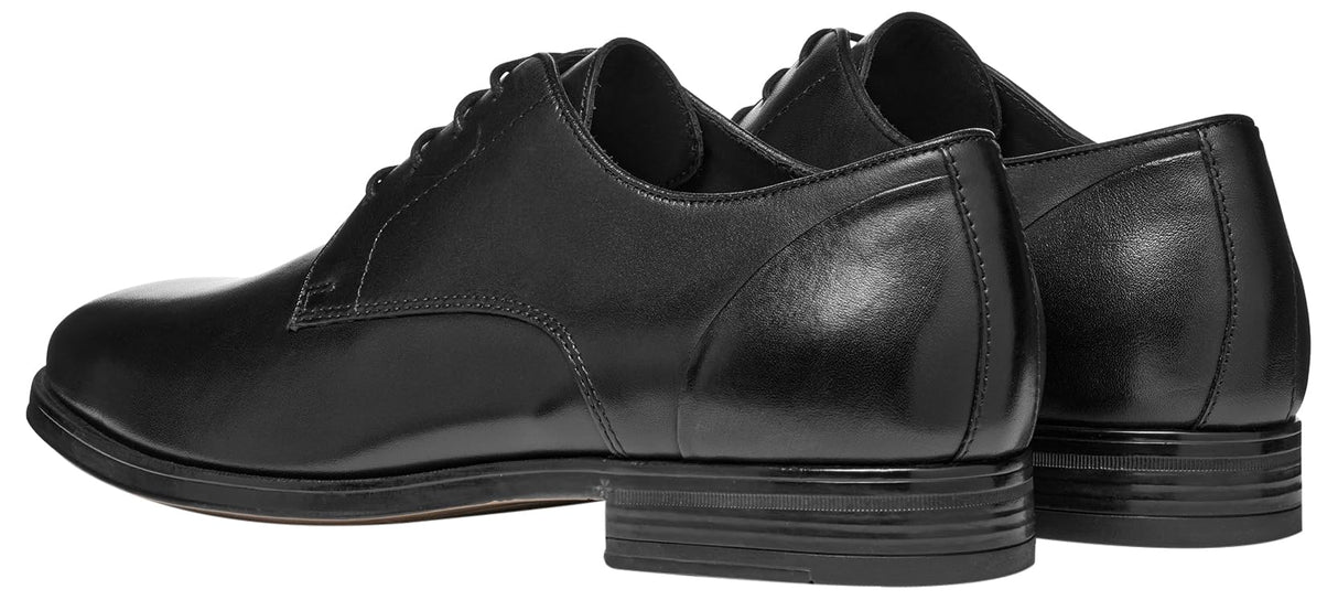 Geox U REZZONICO C, Oxford Hombre, Black, 41.5 EU