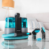 Cecotec Limpiador Aspirador de Tapicerías y Alfombras con Cable Conga 4000 Carpet&Spot Clean XL Advance. 600W, 14kPa, 2 Depósitos: Agua Limpia y Sucia, Pulverizador, Accesorio Ventanas y 3 Boquillas